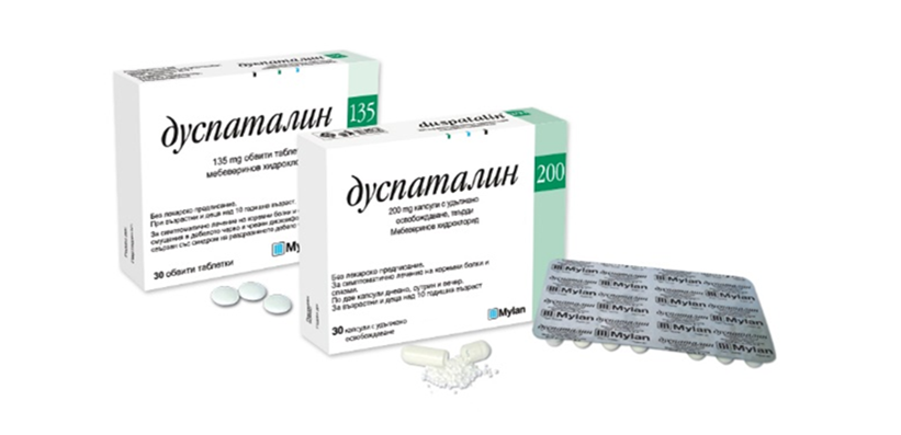 Дозировка на Duspatalin®
